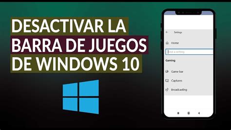 Activar Barra De Juegos Windows 10 Tutoriales De Informatica Faciles