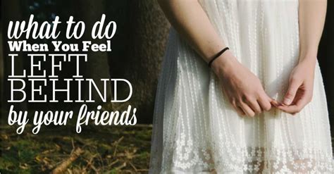 What To Do When You Feel Left Behind By Your Friends Working Mom Blog