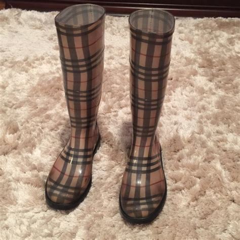 How To Tell Authentic Burberry Rain Boots Shoe Effect