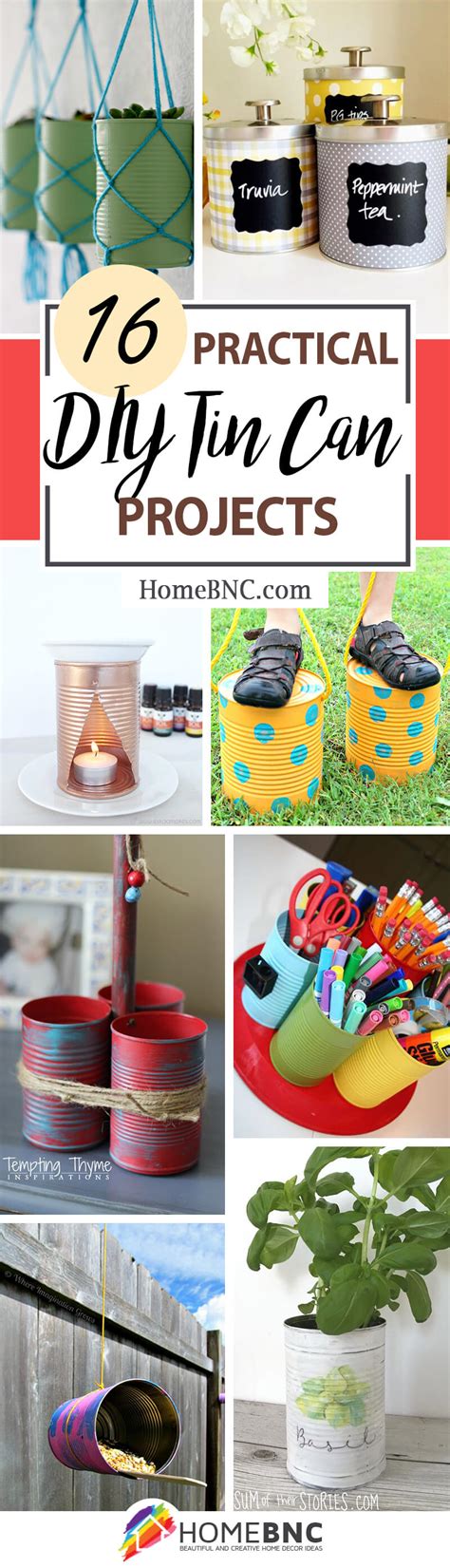 16 Best Diy Tin Can Projects And Ideas For 2023
