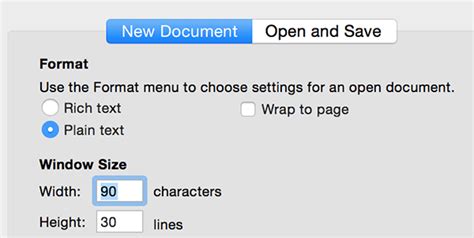 Set Plain Text The Default Text Mode In Textedit On Your Mac