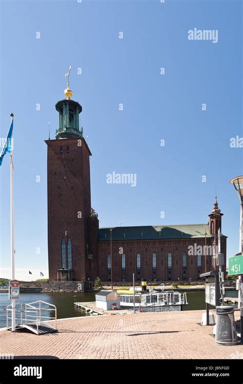Stockholm Sweden Stadshuset City Hall Kungsholmen Stock Photo Alamy