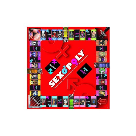 Sexopoly Adult Board Game Hotcherry