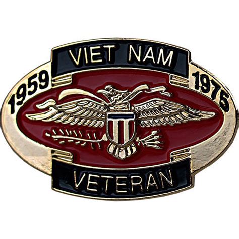 Vietnam Veteran 1959 1975 Commemorative 1 14 Lapel Pin Usamm