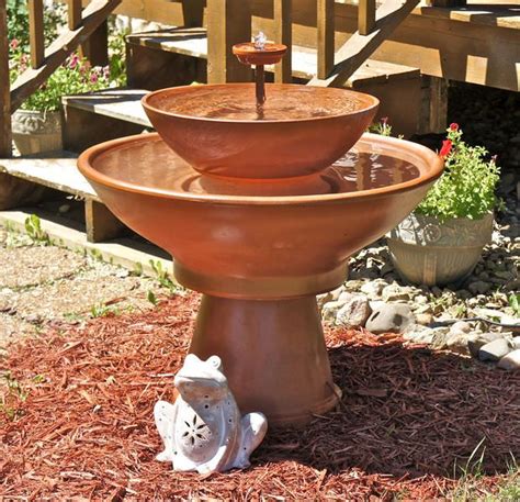 16 Sparkling Diy Clay Pot Ideas For The Garden Diy Garden Fountains