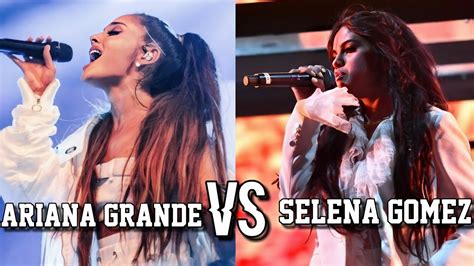 Ariana Grande Vs Selena Gomez Batalha Vocal 2020 Youtube