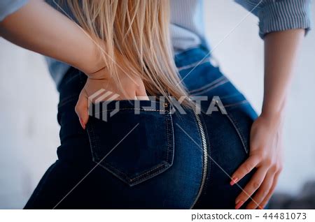 Sexy Ass In Jeans Hard Style Sexy Clothes Stock Photo Pixta