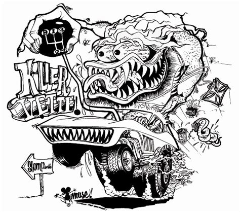 The Lowbrow Hot Rod Monster Art Of Stanley Mouse HubPages