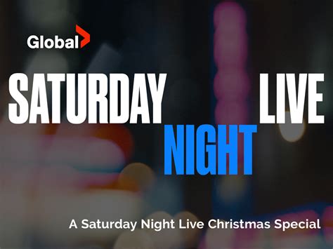 Prime Video Saturday Night Live Christmas Special