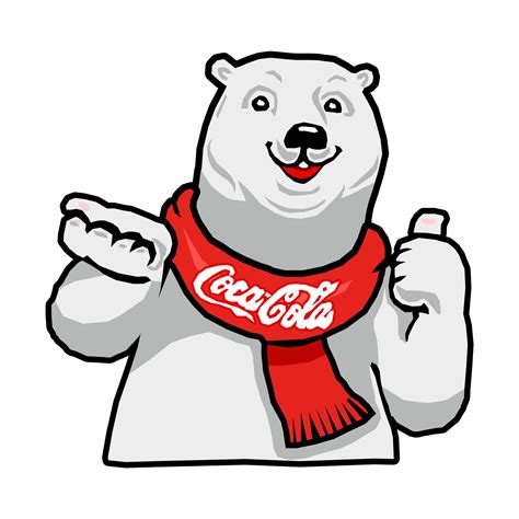 Coca Cola Polar Bear Vector by VEXIKKU on DeviantArt