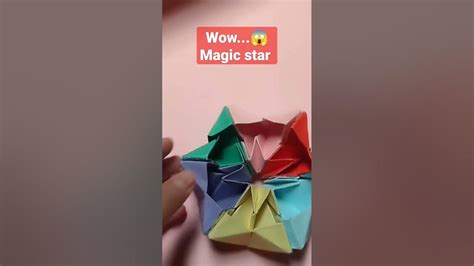Easy‼️ Infinite Rotating Star Diy Modular Origami Tutorial By Paper