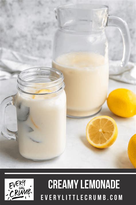 Creamy Lemonade Every Little Crumb Condensed Milk Lemonade Every