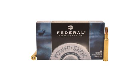 Federal Premium Power Shok 30 06 Springfield 220 Grain Jacketed Soft