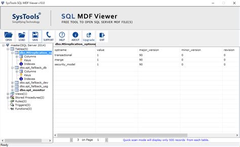 Free Mdf Viewer A Freeware Tool To View The Data Of Sql Mdf File
