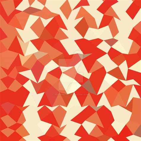 Coral Red Abstract Low Polygon Background By Apatrimonio On Deviantart