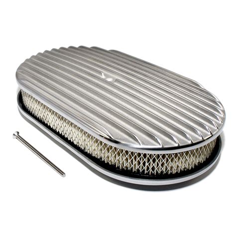 Arc A6021 3 15 X 2 Oval Finned Polished Air Cleaner Assault