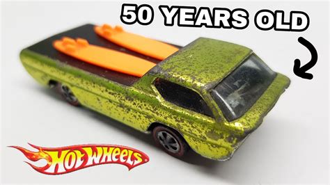 My Oldest Hot Wheels Car Deora Redline 1968 Review Youtube