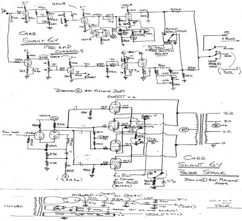 carr slant  schematic amplifier circuit diagram gif  artmalone photobucket