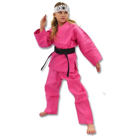 Pink Karate Costume Girls Halloween Costumes Hot Pink Karate