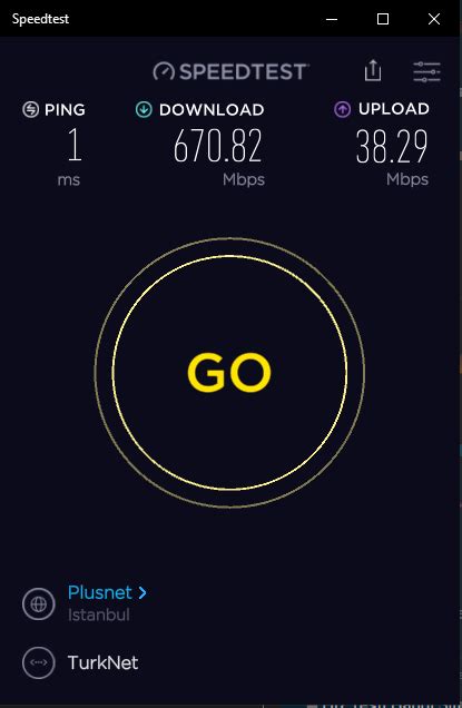 Gigafiber en doğru hız testi nasıl yapılır TurkNet İletişim