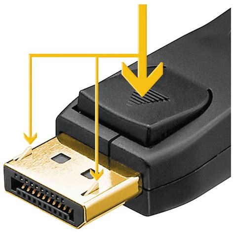 Qnect Displayport 20 Pin 20 Pin Cable Black