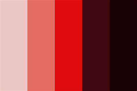 Red Monochromatic Color Scheme