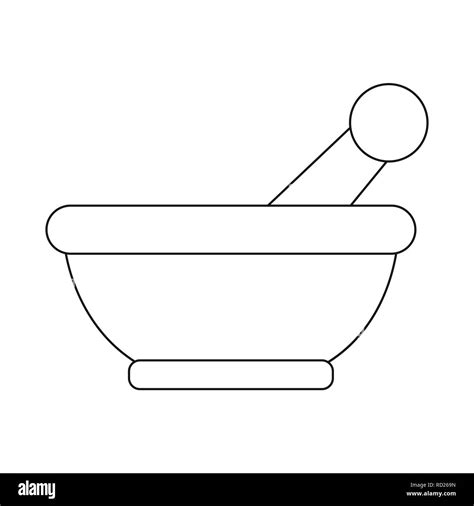 Mixing Bowl Coloring Page