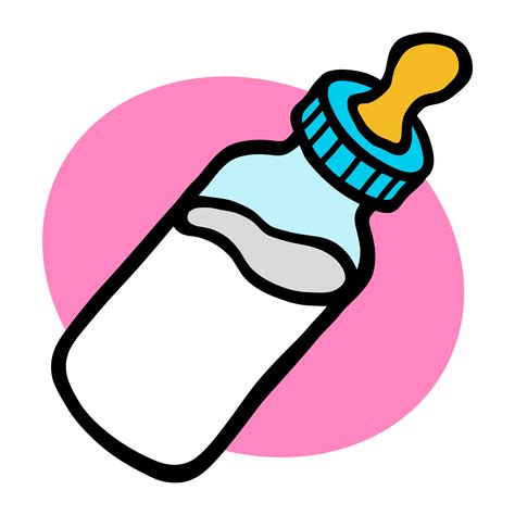 Baby Bottle Milk Vector Icon 553235 Vector Art At Vecteezy