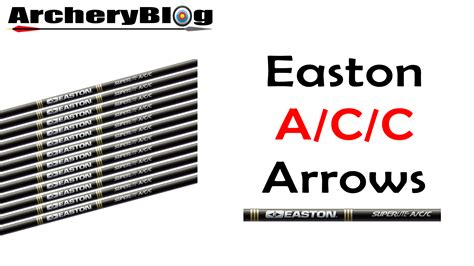 Easton Acc Arrows History Spines Points Nocks