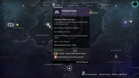 Perdition Legend Lost Sector Solo Guide For All Class Part 2 Warlock