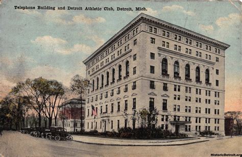 Detroit Athletic Club Postcards — Historic Detroit
