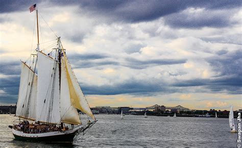 Boston Harbor Tall Ship Entering Boston Harbor Copyright © Flickr