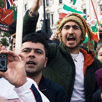 Thousands Protest Turkish Strikes On Kurdish Groups In Syria Turkish