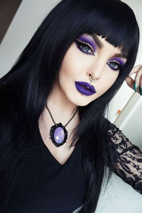 Gothic Makeup Dark Makeup Fantasy Makeup Purple Makeup Purple