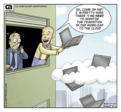 Cloudtweaks Cloud Computing Comic Co Branded For Ca Technologies