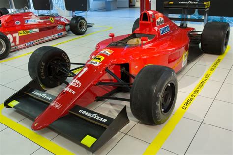 Ferrari 641 Formula One Race Car Front Corner Wikimedia Commons
