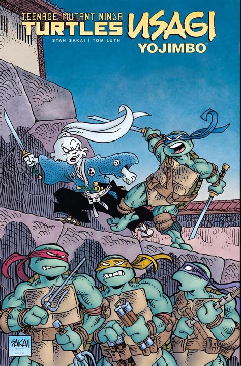 Teenage Mutant Ninja Turtlesusagi Yojimbo By Stan Sakai English