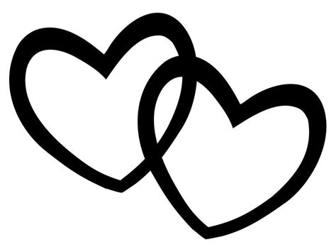 Free Black And White Heart Clipart | Free download on ClipArtMag