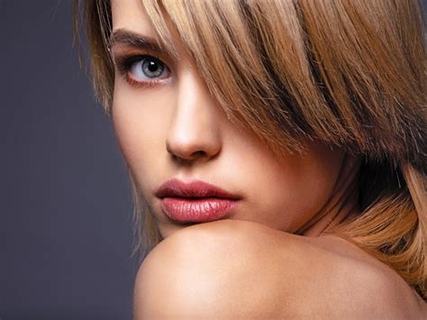 Find the perfect short hair stock photos and editorial news pictures from getty images. Free Photo | Blone woman with a short hair, fringe.
