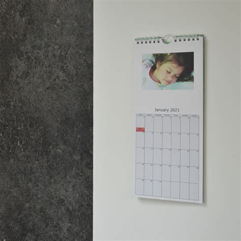 Slimline Photo Calendar Personalised Calendar Jessops Photo