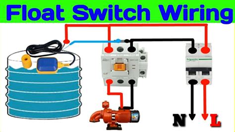 Single Phase Motor Float Switch Connection Float Switch Connection