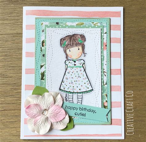 Happy Birthday Cutie Handmade Birthday Card Birthday Etsy Handmade