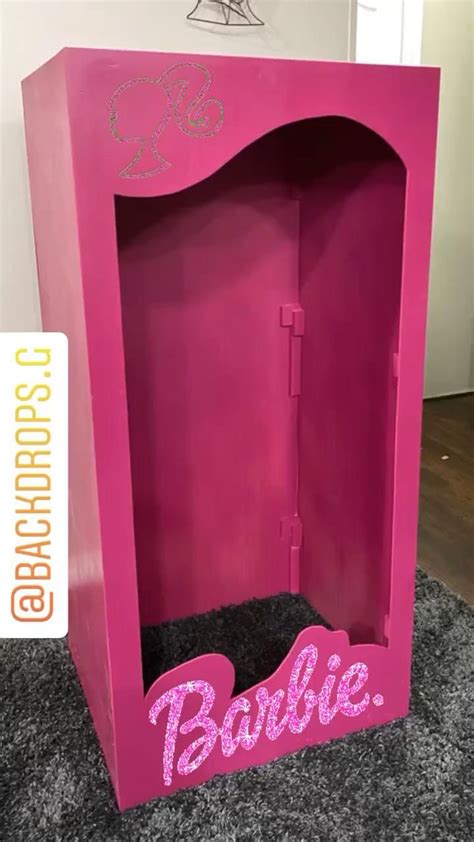 Barbie Box Kids Barbie Box Pink Video Barbie Box Diy Party