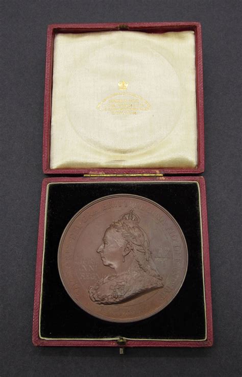 1897 Victoria Diamond Jubilee 76mm Bronze British Empire Medal By Bo