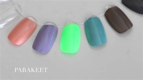 American Apparel Nail Lacquer Swatches Youtube