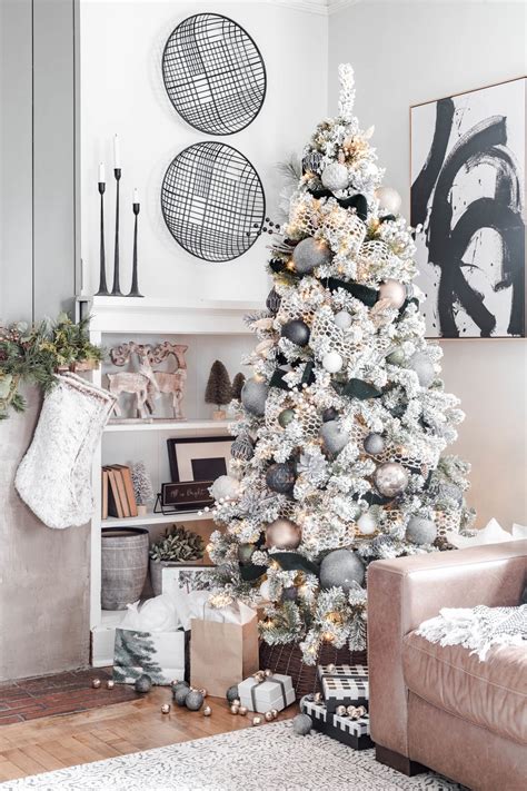 Neutral Modern Cozy Christmas Tree Decor Ideas Youll Love Cherished
