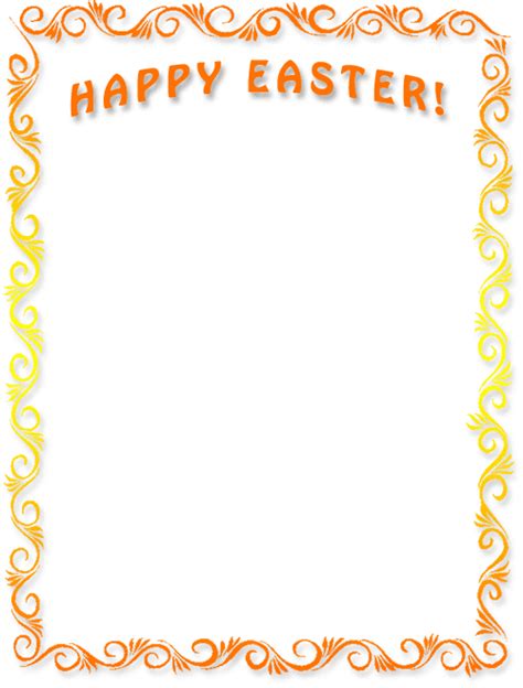 Give as a gift, hand out at church or sunday school, or make for. Free Easter Borders - Happy Easter Border Clip Art
