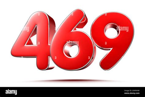 3d Number 469 Cut Out Stock Images And Pictures Alamy