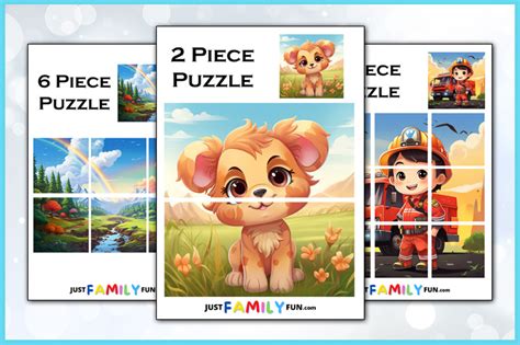 30 Free Printable Puzzles For Kids Toddlers And Preschoolers Just