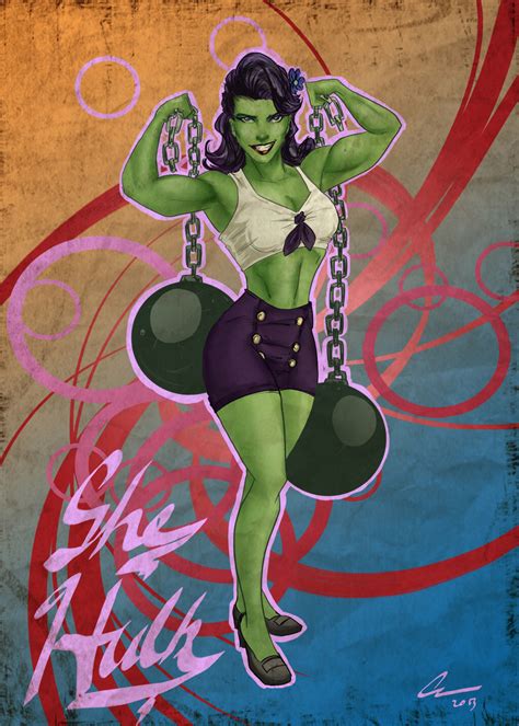 She Hulk Pin Up By Randomality85 On Deviantart Marvel Dc Marvel Girls Comics Girls Marvel